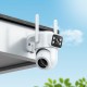 Камера відеоспостереження HOCO D9 outdoor PTZ HD camera 2MP WiFi 2.4G IP65 White