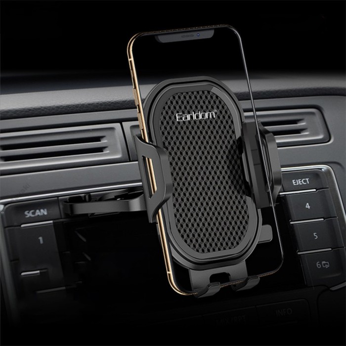 Автомобільний тримач у CD роз'єм Earldom ET-EH134 Black