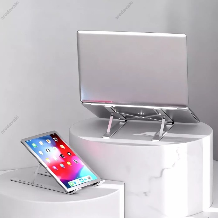 Підставка для ноутбука та MacBook Earldom ET-EH347 Silver