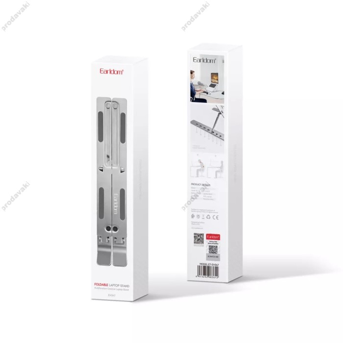 Підставка для ноутбука та MacBook Earldom ET-EH347 Silver