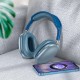 Бездротові Bluetooth навушники BOROFONE BO22 Elegant headphones BT 5.3 Blue