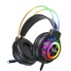 Дротові навушники XO GE10 Colorful RGB Gaming Headset with Microphone Black