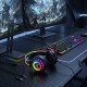 Дротові навушники XO GE10 Colorful RGB Gaming Headset with Microphone Black
