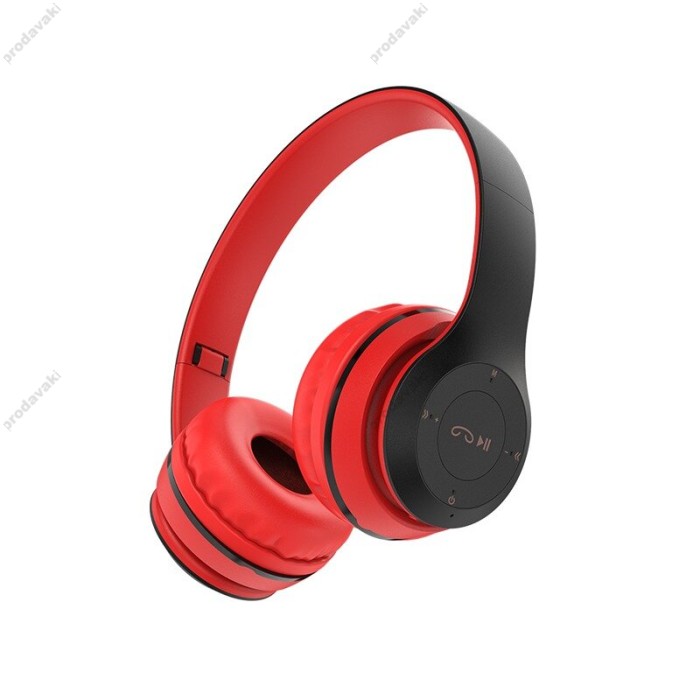 Бездротові Bluetooth навушники BOROFONE BO4 Charming rhyme wireless with mic Red
