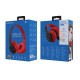 Бездротові Bluetooth навушники BOROFONE BO4 Charming rhyme wireless with mic Red
