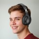 Бездротові Bluetooth навушники BOROFONE BO29 Fascinador headphones BT 5.4 Black