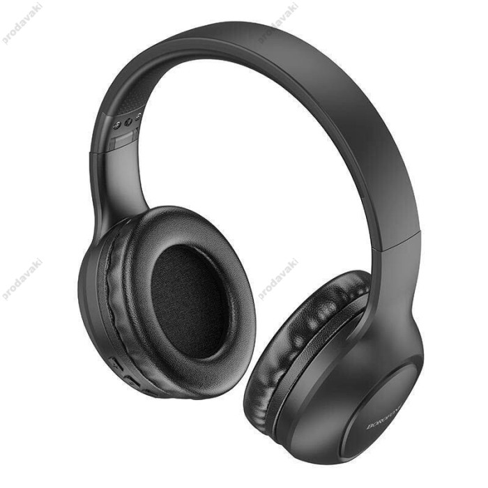 Бездротові Bluetooth навушники Borofone BO19 Musique headphones BT 5.3 Black