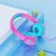 Дротові навушники HOCO W31 Children headphones Panda Rose-Red
