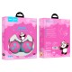 Дротові навушники HOCO W31 Children headphones Panda Rose-Red