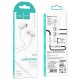 Дротові навушники HOCO M78 El Placer universal earphones with microphone White