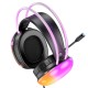 Дротові навушники HOCO W109 Rich gaming headphones RGB AUX+USB Black