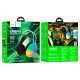 Дротові навушники HOCO W109 Rich gaming headphones RGB AUX+USB Black