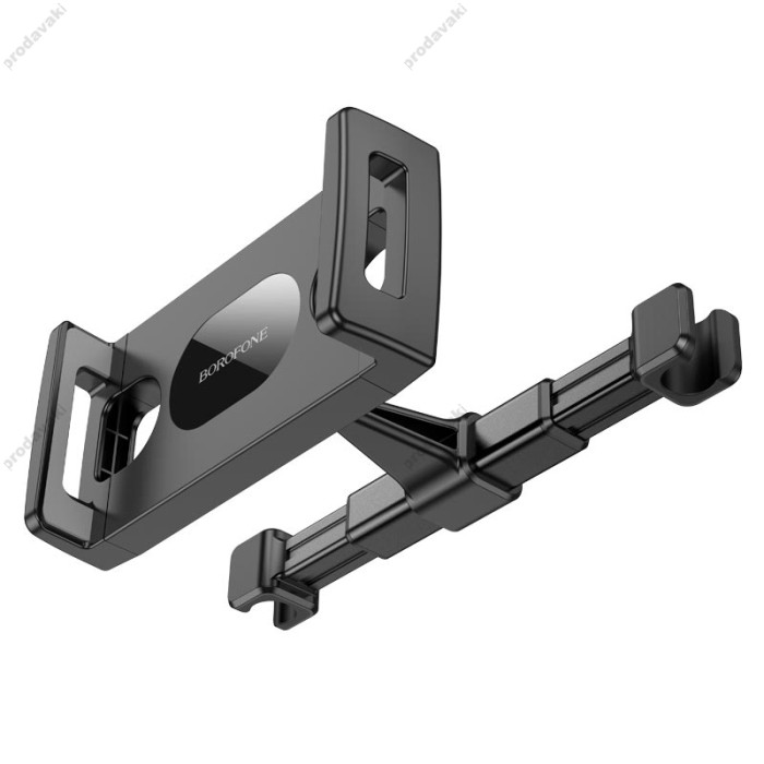 Автомобільний тримач на підголівник BOROFONE BH101 Airy tablet car holder (headrest) Black