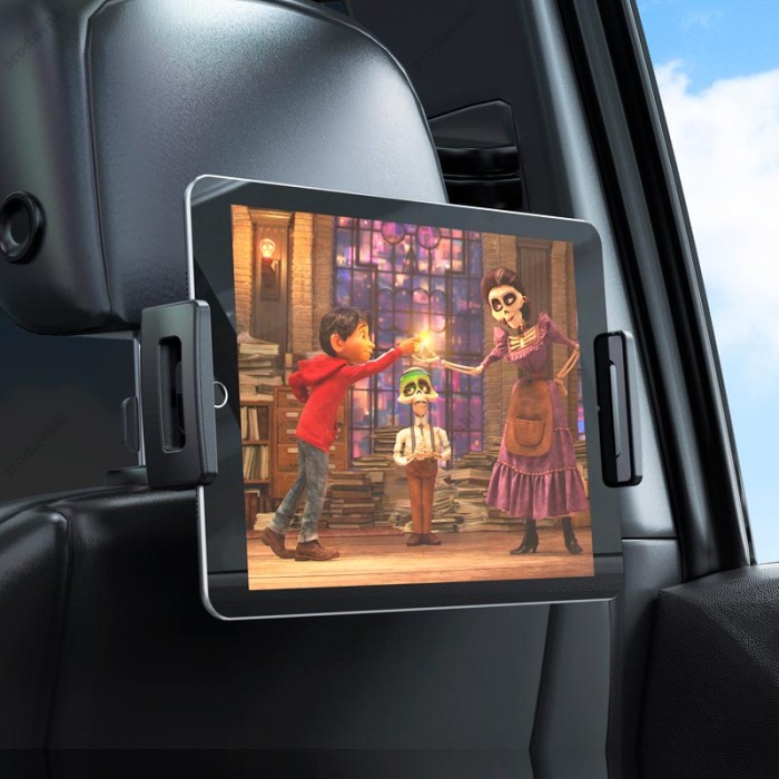 Автомобільний тримач на підголівник BOROFONE BH101 Airy tablet car holder (headrest) Black