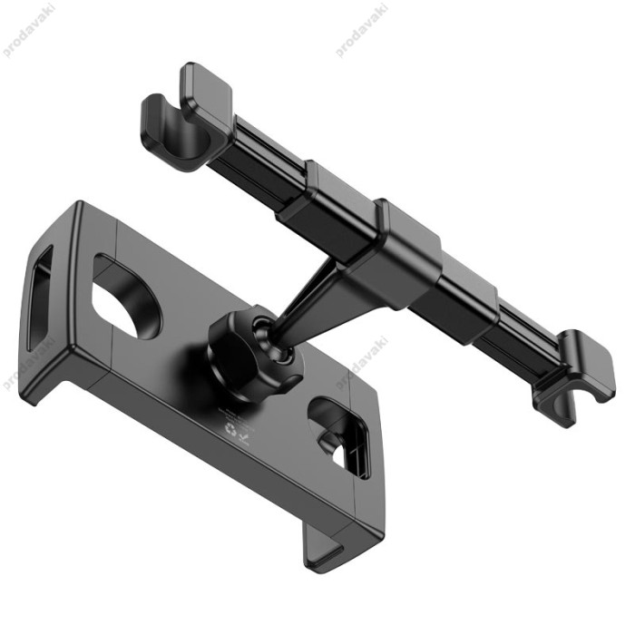 Автомобільний тримач на підголівник BOROFONE BH101 Airy tablet car holder (headrest) Black