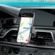Автомобільний тримач із бездротовою зарядкою BOROFONE BH204 Blue Charm wireless (air outlet) 15W Black