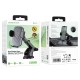 Автомобільний тримач із бездротовою зарядкою BOROFONE BH222 Leading push-type wireless (center console) Black