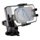 Автомобільний тримач із бездротовою зарядкою BOROFONE BH222 Leading push-type wireless (center console) Black