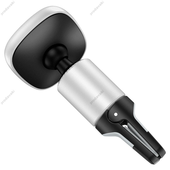 Автомобільний тримач BOROFONE BH44 Smart air outlet magnetic car bracket extended version Black-Silver