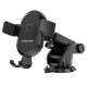 Автомобільний тримач BOROFONE BH39 Amazing bay one touch center console car holder Black