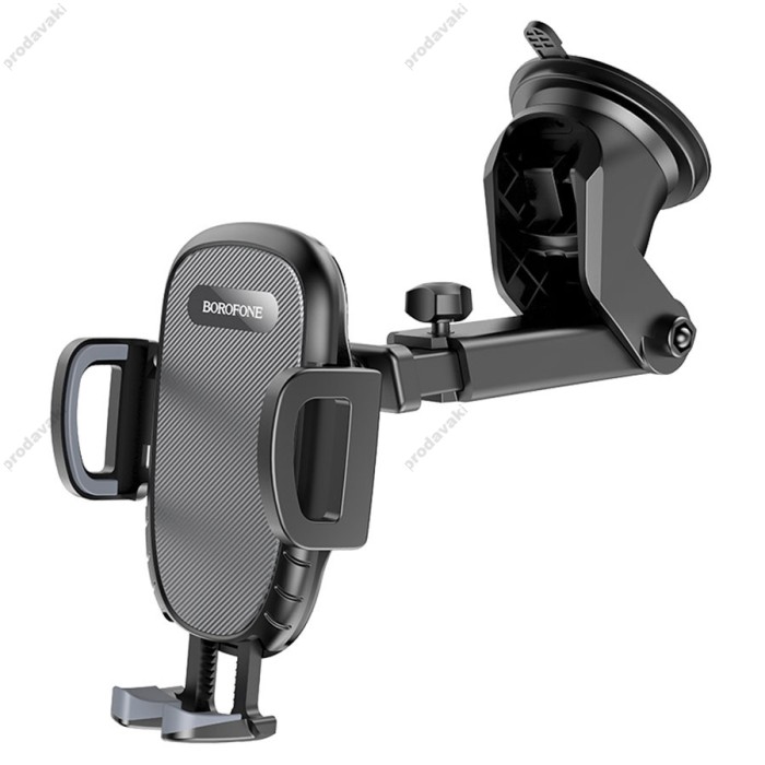 Автомобільний тримач BOROFONE BH53 Windy center console car holder Black