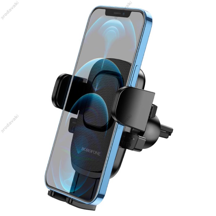 Автомобільний тримач Borofone BH69 air outlet Black