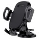 Автомобільний тримач BOROFONE BH37 Route push type suction cup Black