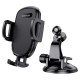 Автомобільний тримач BOROFONE BH37 Route push type suction cup Black