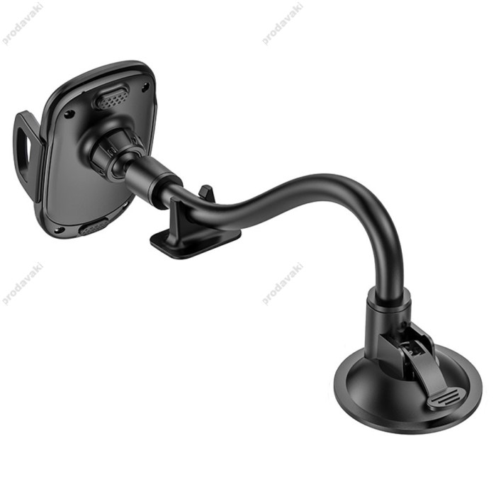 Автомобільний тримач BOROFONE BH54 Racer windshield Car holder Black