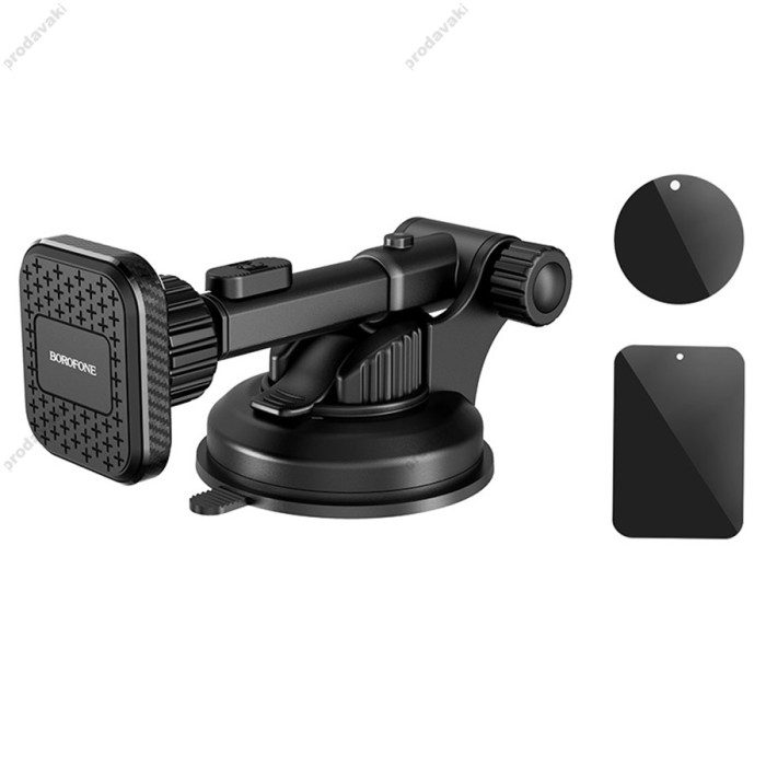 Автомобільний тримач BOROFONE BH21 Vanda center console magnetic car holder Black