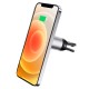 Автомобільний тримач із бездротовою зарядкою BOROFONE BH43 Xperience magnetic wireless Magsafe 15W Black