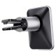 Автомобільний тримач із бездротовою зарядкою BOROFONE BH43 Xperience magnetic wireless Magsafe 15W Black