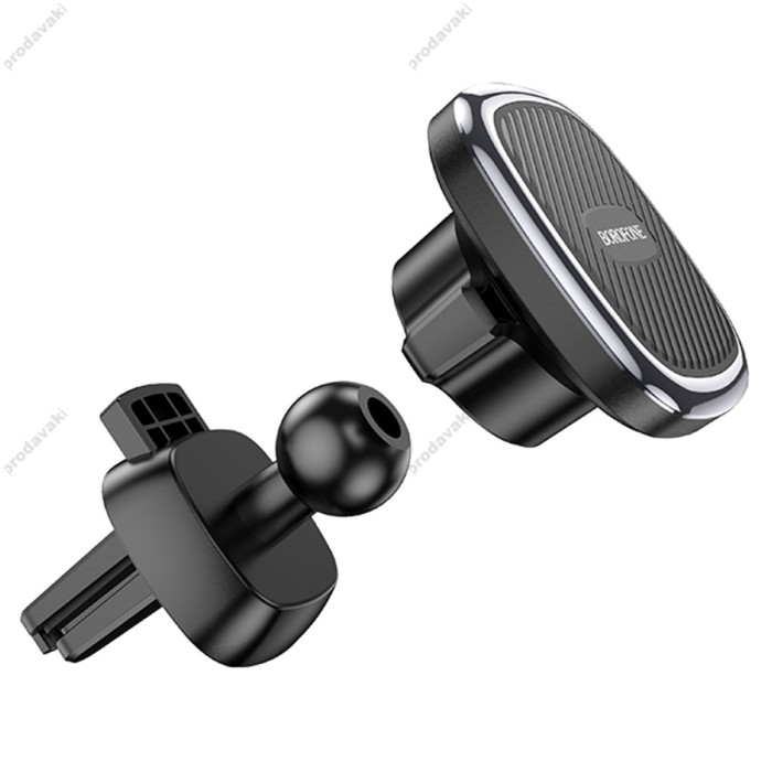 Автомобільний тримач BOROFONE BH67 Air outlet magnetic Black