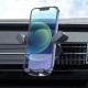 Автомобільний тримач BOROFONE BH86 Crystal ice car holder (air outlet) Black