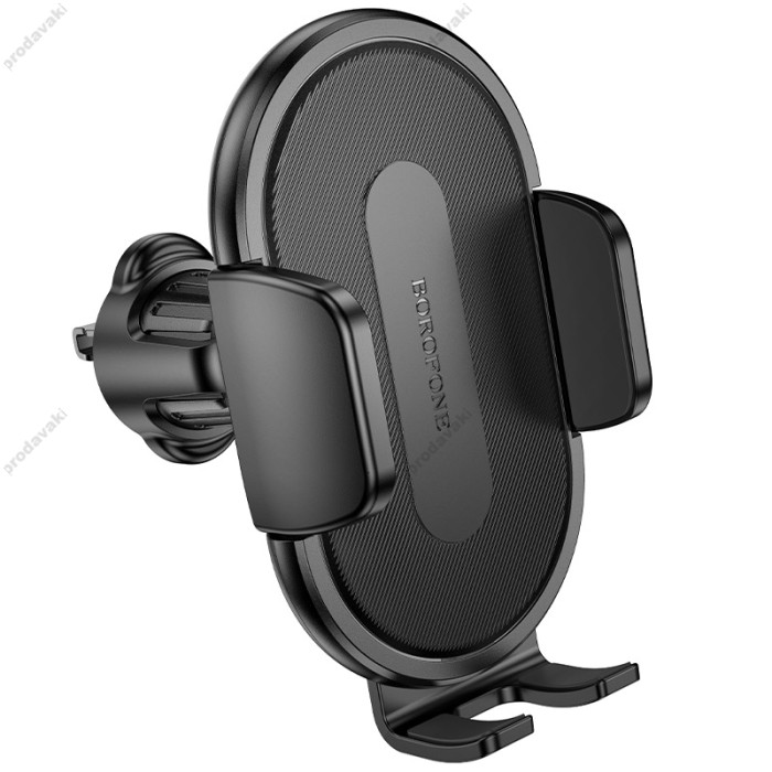Автомобільний тримач BOROFONE BH133 Rio push-type car holder (air outlet) Black