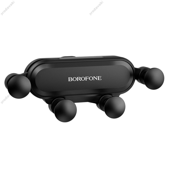 Автомобільний тримач BOROFONE BH19 Eddie air outlet gravity in-car holder Black