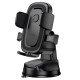 Автомобільний тримач BOROFONE BH132 Follower one-button car holder (center console) Black