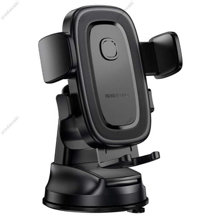 Автомобільний тримач BOROFONE BH132 Follower one-button car holder (center console) Black