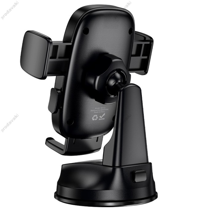 Автомобільний тримач BOROFONE BH132 Follower one-button car holder (center console) Black