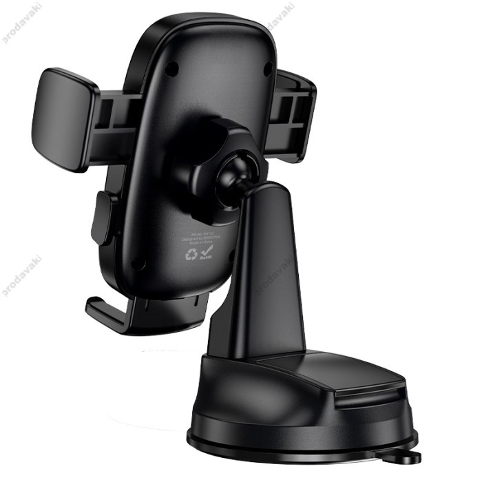Автомобільний тримач BOROFONE BH132 Follower one-button car holder (center console) Black