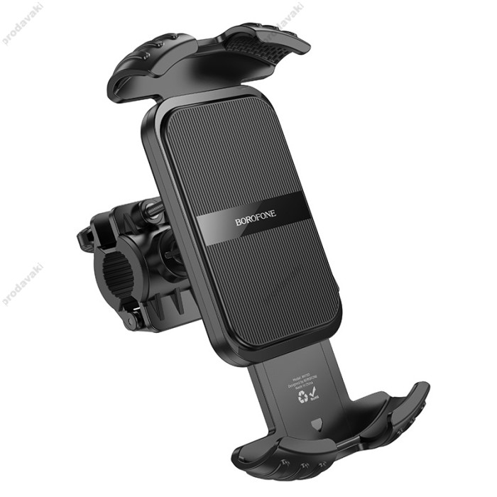 Тримач телефону для велосипеда/мотоцикла BOROFONE BH105 Crown bicycle motorcycle universal holder Black