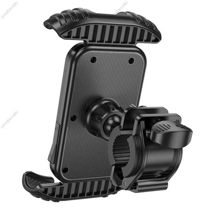 Тримач телефону для велосипеда/мотоцикла BOROFONE BH137 Knight motorcycle bicycle universal holder Black
