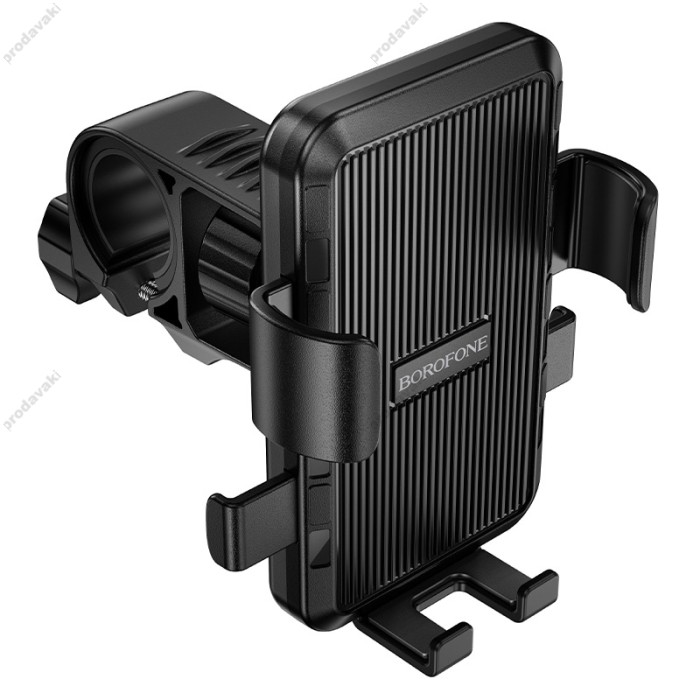 Тримач телефону для велосипеда/мотоцикла BOROFONE BH137 Knight motorcycle bicycle universal holder Black