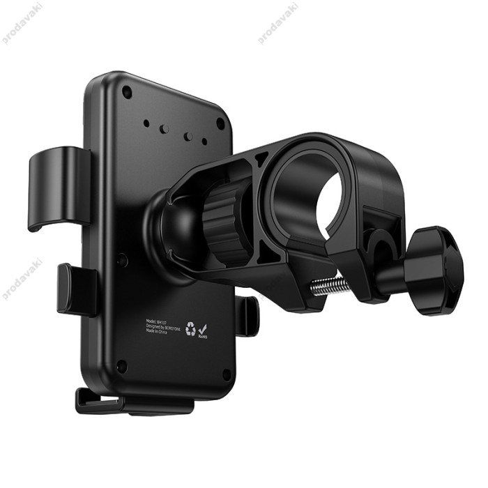 Тримач телефону для велосипеда/мотоцикла BOROFONE BH137 Knight motorcycle bicycle universal holder Black