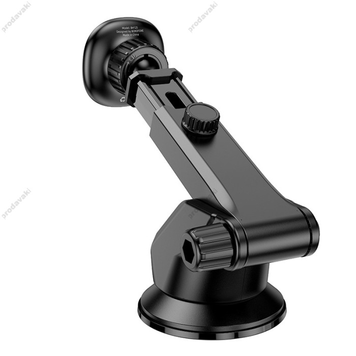 Автомобільний тримач BOROFONE BH125 Roman magnetic car holder (center console) Black
