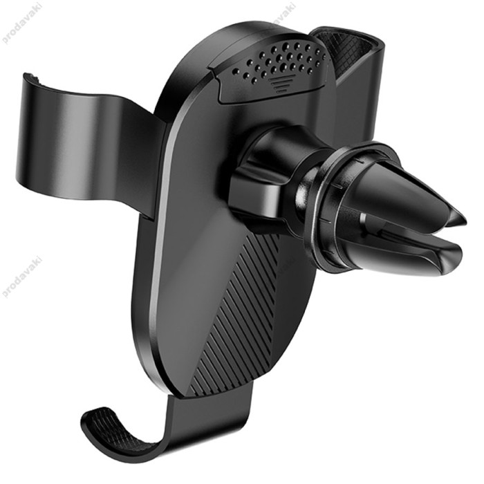 Автомобільний тримач BOROFONE BH48 Warrior Air outlet Gravity Car holder Black