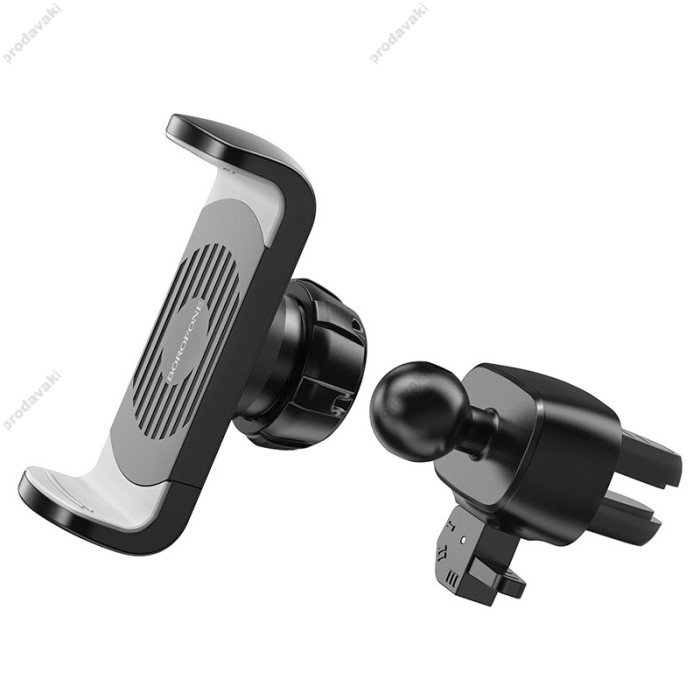 Автомобільний тримач BOROFONE BH61 Bora air outlet Car holder Black