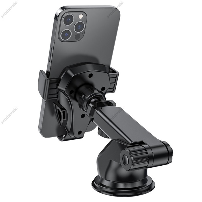 Автомобільний тримач BOROFONE BH38 Magic center console Black