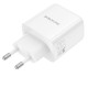 Мережевий зарядний пристрій Borofone BN31 Cargador dual port charger 45W White