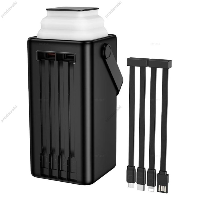 Повербанк портативний акумулятор Power bank BOROFONE BJ65B High 22.5W+PD20W 80000mAh Black